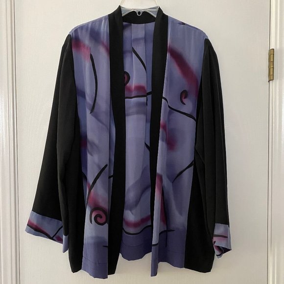 unbranded silk kimono (m/l) - Picture 1 of 4